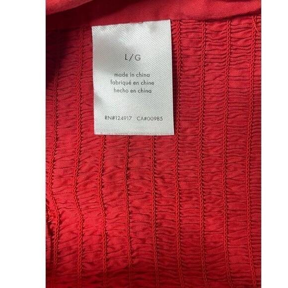 WeWoreWhat Solid Obe Ruby Coco Crop Top Blouse Large New - Picture 11 of 16